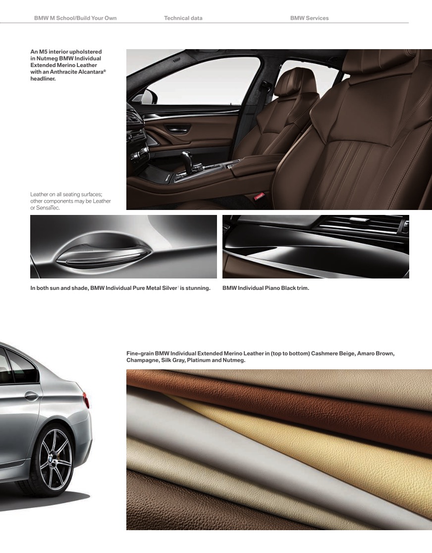 2015 BMW M5 Brochure Page 28